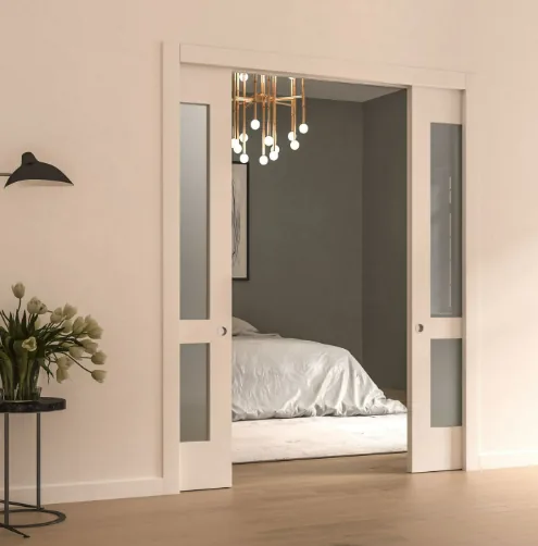 2. Double Pocket Doors