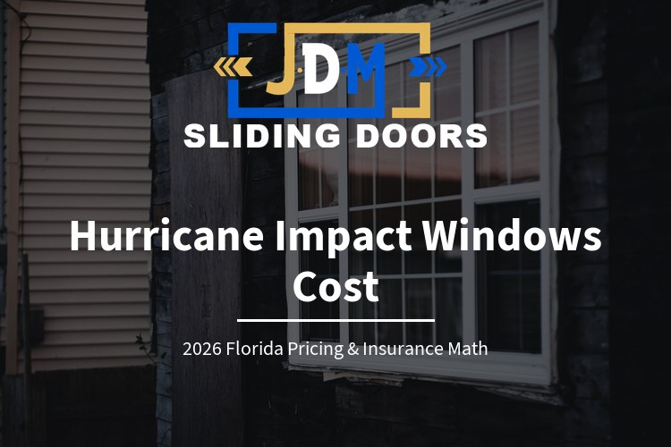 Hurricane Impact Windows Cost in 2026: Real Florida Pricing, Permits, and Insurance Discount Math