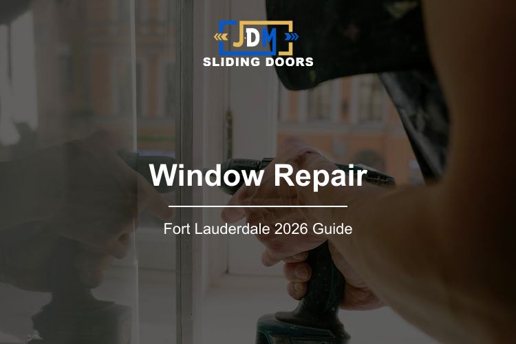 Window Repair Fort Lauderdale: $150+, Same-Day Service